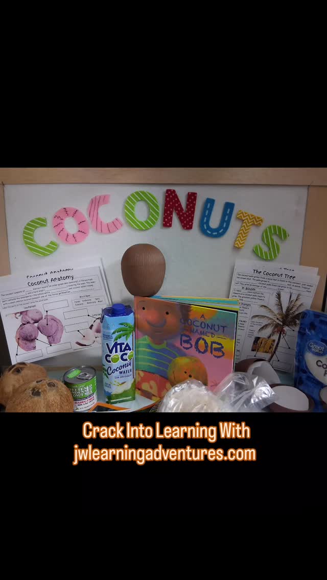 🥥🌴Coconuts are AMAZING! Our lesson was packed with learning topics that kept this week of learning fresh as well as tasty! Learning with food cracks open so many unique learning experiences- we love coconuts!
🥥Get the Coconut Worksheets/Activities Pack and Crack open your own learning adventure. Available now at jwlearningadventures.com/shop
👋Join the learning adventure! Get homeschool support, encouragement, freebies, inspiration, and fun straight to your inbox! Sign up for FREE at jwlearningadventures.com
🧡Learning is a lifelong adventure- let's make it a fun one!
#coconuts#palms#learningwithfood#learningthroughplay#homeschoollearning