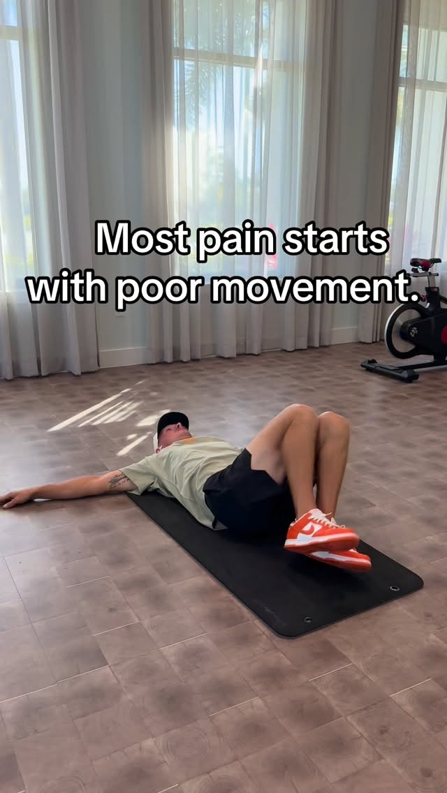 Most people don’t have a strength problem — they have a movement problem.
Tight hips, a stiff upper back, poor body separation, and lack of stability can lead to pain, poor posture, loss of mobility, and decreased performance.
These movements help improve mobility, stability, body separation, and overall body control so you can move better, feel better, and perform better. #fitness #athlete #golf #motocross #family