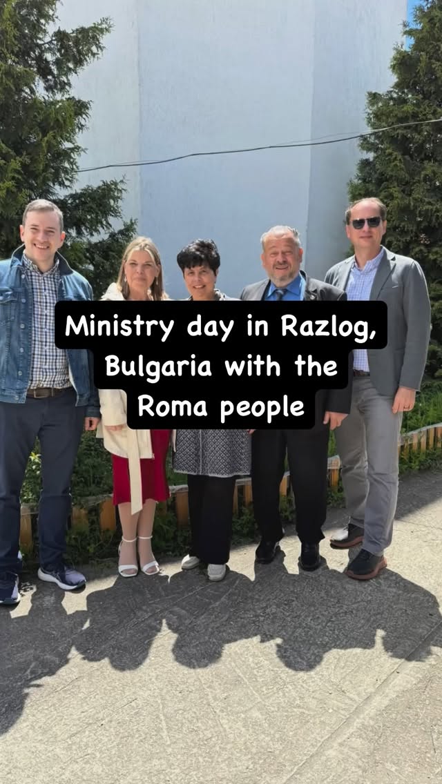Today we visited a Roma church in Razlog. What a beautiful group of believers! We felt welcomed in the family of Gods as we shared our heart for ministry. Thank you for another wonderful day showing us all about Bible League Bulgaria @niki_v_ivanov. Tomorrow we’re off to visit our partners in Szczecin, Poland. #missionpartners #partnership #compassion #faithinaction #MPIglobal
