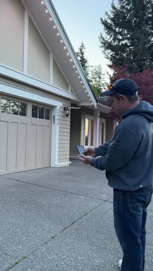 Permanent lighting that adapts to your vibe. 🏡✨
Watch from start to finish as we install Gemstone Lights on this gorgeous home in Mill Bay! From custom-fitted tracks that blend seamlessly during the day to vibrant, fully customizable colors at night, we’ve got your home covered for every season, holiday, or game day.
🎛️ Controlled right from your phone.
🎨 Millions of color combinations.
📅 Built-in timer and scheduling.
Ready to level up your home's curb appeal? Hit the link in our bio to get your free estimate! 👇
#GemstoneLights #FourPeaksPower #MillBayBC #VancouverIsland #PermanentLighting #CurbAppeal #OutdoorLighting #SmartHome #HomeImprovement