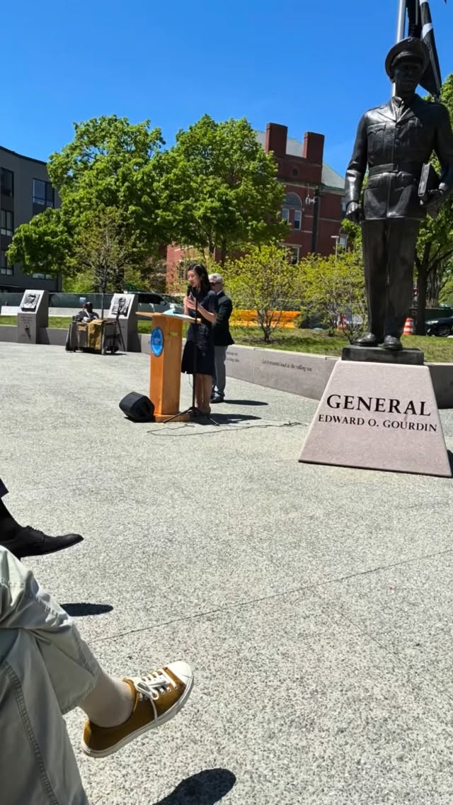 @roxburyculture is honored to read the remarks of Deputy Secretary of Executive Office of Veterans Services, Dr. Andrea Gayle-Bennett on special day to participate in the 21st African American Military Heritage Day at the Edward O. Gourdin Memorial Park in Boston.
Saturday was a powerful reminder that the legacy, sacrifice, leadership, and resilience of African American veterans must always be remembered, celebrated, and uplifted.
It was inspiring to stand alongside community leaders, veterans, elected officials, educators, advocates, and residents committed to preserving this important history and passing it on to future generations. The spirit of unity, respect, and cultural pride was deeply felt throughout the ceremony.
Special thanks and appreciation to Rachelle Browne and the Veterans and Friends of Gourdin Memorial Park for your leadership, dedication, and tireless work in organizing such a meaningful and impactful event. Your commitment to honoring our heroes and strengthening community connections does not go unnoticed.
Thank you to everyone who participated, supported, and contributed to making this day memorable. Together, we continue to honor the past while building a stronger future.
#AfricanAmericanMilitaryHeritageDay #Veterans #Boston #Community #Leadership BlackHistory MilitaryHeritage GourdinMemorialPark HonorAndService Roxbury Unity Legacy