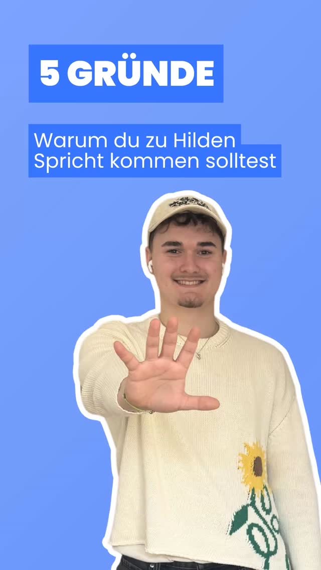 Das sind unsere 5 Gründe, warum du zu Hilden spricht kommen solltest.
Was wäre dein Grund?
Schreib’s in die Kommentare.
Wo:
📍 Fr., 22.05. | 18:00–20:30 Uhr | VHS Hilden‑Haan (Heinrich‑Strangmeier‑Saal)
🔗 Mehr Infos & Anmeldung: https://www.hilden-spricht.de
“Hilden spricht: Europa to go“ wird von der Landesinitiative Europa-Schecks des Ministers für Bundes- und Europaangelegenheiten, Internationales sowie Medien und Chef der Staatskanzlei des Landes Nordrhein-Westfalen unterstützt. Im Auftrag der Europaunion Haan und in Kooperation mit der VHS Hilden-Haan.
#HildenSpricht #EU #Hilden #Demokratie #Mitreden