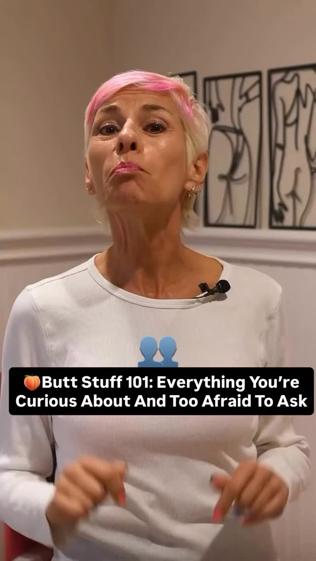This episode is blowing up on my YouTube channel 🔥🔥🔥
Butt Stuff 101: Everything You’re Curious About And Too Afraid To Ask | Ep. 151
Many people approach this area with tension, rushing, or fear, which shuts the nervous system down.
Pleasure here is not about intensity or shock value. It is about anatomy, relaxation, and how nerves communicate through the pelvic floor.
When the body feels safe and curious, sensation can feel connected rather than overwhelming. This is physiology, not extremity.
Understanding how the body works changes the experience entirely. ✨