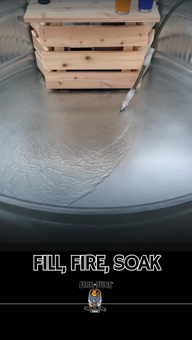 Getting started with your Firetubs SPARK, EMBER, or FLAME Tub is simple.
Step 1: Fill your tub. Use a garden hose or even buckets. The durable galvanized steel is built to handle any water source, so you can set up and soak wherever you are.
It’s the beginning of a relaxing, wood-fired experience right in your own backyard. Stay tuned for the next step.
@worthwhileescape
#Firetubs #WoodFiredHotTub #OutdoorLiving #BackyardRelaxation #HowTo #SoakSeason