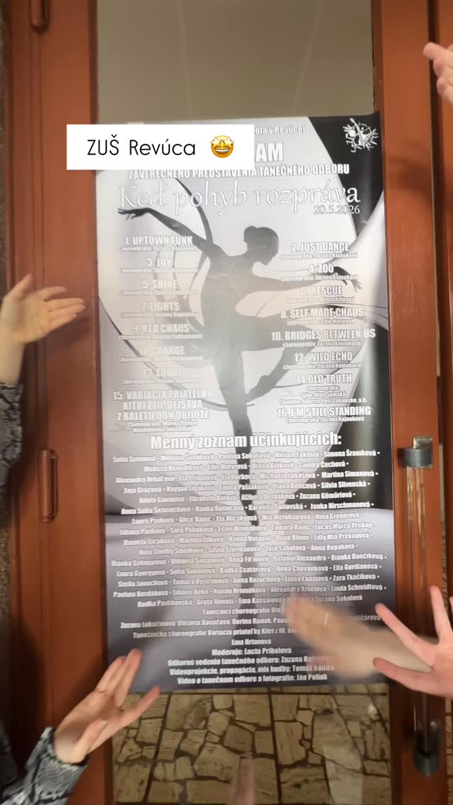 🤩Dnes vystúpenie @dance_zus_revuca