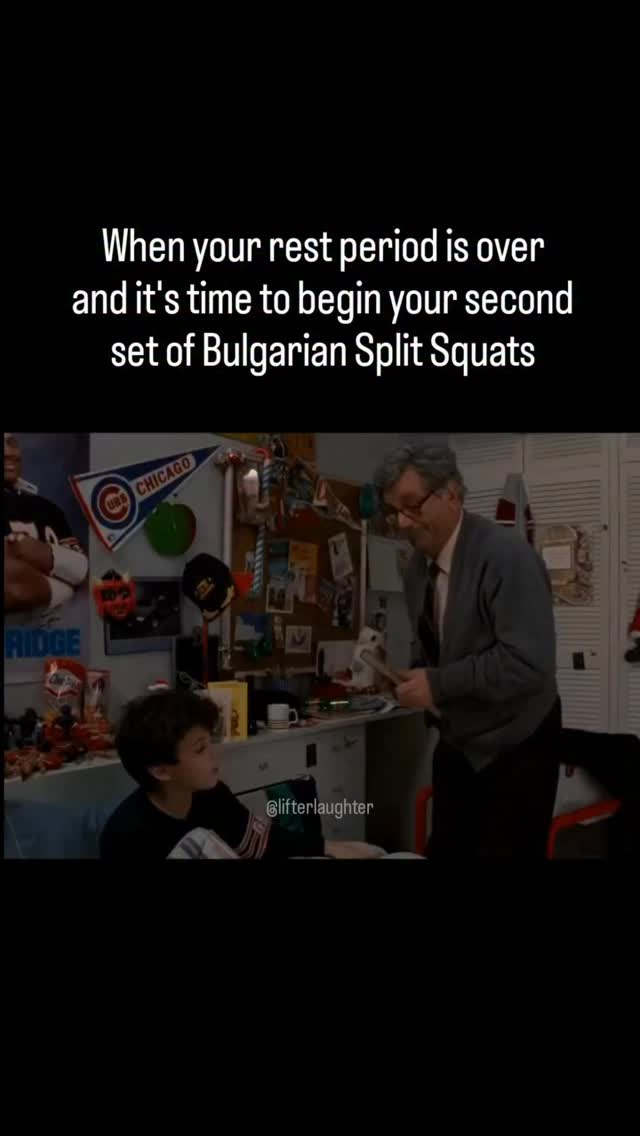 đ¨ STOP RUSHING YOUR BULGARIAN SPLIT SQUATS đ¨
If youâre gasping for air after one set of Bulgarian Split Squats... congratulations, youâre human. đ
One of the biggest mistakes people make is treating every exercise like cardio.
đď¸ââď¸ Bulgarian Split Squats are a STRENGTH exercise.
That means the goal is to recover enough to give your next set quality effortânot survive it.
â
Rest 15-30 seconds before switching legsThis gives your heart rate a chance to come down and lets the second leg perform just as well as the first.
â
Rest 60-90 seconds between setsIf youâre lifting heavy, even 2 minutes is perfectly fine. More recovery = better strength, better balance, and better technique.
đĄ Want to save time?Pair them with an upper-body exercise like:⢠Rows⢠Push-Ups⢠TRX Rows⢠Dumbbell Presses
While your legs recover, your upper body works. Itâs efficient without sacrificing strength.
Remember:Rest isnât being lazy.Rest is part of the program.
The people who get stronger arenât the ones who rush through their workouts...Theyâre the ones who recover well enough to attack the next set. đŞ
Tag someone who treats every workout like theyâre being chased by a bear. đťđ#SteelFitnessCT #StrengthTraining #BulgarianSplitSquats #TrainSmart #FunctionalStrength RidgefieldCT