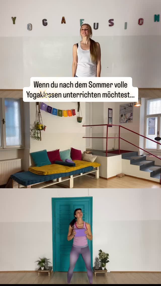 Wann hattest du das letzte mal das Gefühl genau zur richtigen Zeit am richtigen Ort zu sein?🤩
Genau so hat sich das letztes Wochenende angefühlt im Yoga Business Bootcamp.
So viel Inspiration, so viele toller Austausch!❣️
Und dieses Wochenende geht’s direkt weiter:
Im Yoga Business Start-Up setzten wir genau da an, wo wir im Bootcamp aufgehört haben und kommen direkt in die konkrete Umsetzung:
* Erstellen ein passendes Yoga Business Ökosystem für deine Nische
* Kreiere deinen idealen Schülerinnen Avatar.
* Entwickel eine sinnvollen Produkt-Treppe, die zu dir passt.
* Verstehe wie eine erfolgreiche Markteinführung funktioniert.
* Finde heraus wie du mit KI dabei sehr viel Zeit und Nerven sparen kannst!
❤️Sei dabei und verschieb dein Yoga-Herzensprojekt nicht länger auf später - setz es mit uns gemeinsam um!
Komm in unsere Gemeinschaft mit motivierten Yogalehrerinnen, die ihre Klassen clever füllen möchten.
Dieses Wochenend-Modul ist Teil der 300 Std. Weiterbildung Multi-Style. Die Türen sind derzeit geöffnet, aber Achtung: nur mehr bis 30. Mai!
Schnapp dir jetzt den Bootcamp Bonus!
Schreib mir für mehr Infos.