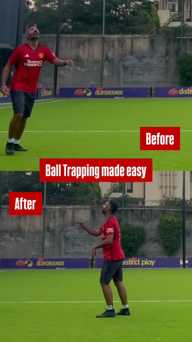 Trapping the ball made easy! It is one of the skills that I have really struggled with all my life but finally I have improved. Thanks to @dishamalhotrajulka for making it easy!
#football #soccer #skill