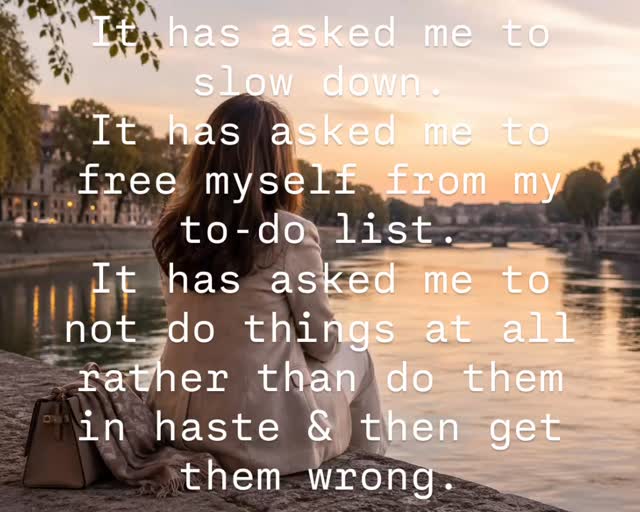 What behaviour has cancer called you to change ?
This was the reply I got from@a client on a cancering journey.
🦋She now refuses to rush .
🦋She is lovingly sending the people pleaser away.
🦋She speaks her truth unequivocally
🦋She responds and doesn’t react when demands are made of her .
🦋She embraces the power of “good enough” rather than the perfectionist .
🤍She is healing .
🤍She is calling her lost parts home .
🦋#cancer #cancerwellness #peoplepleaser #cancerhealing #cancerwhisperer