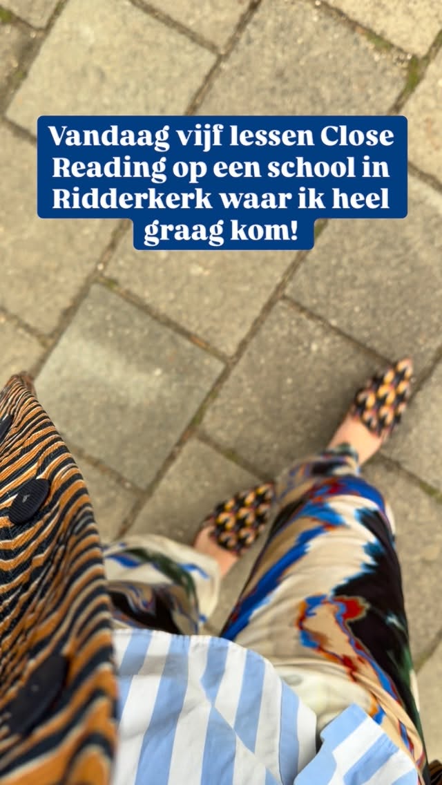 Ik neem je mee met een dag Close Reading!