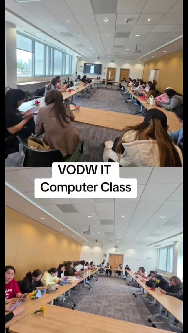 Upskilling in IT Computer Class with Teacher Elija Paul Villanueva. This class is every Sunday, 11-3 PM for Migrant Domestic Workers, UK