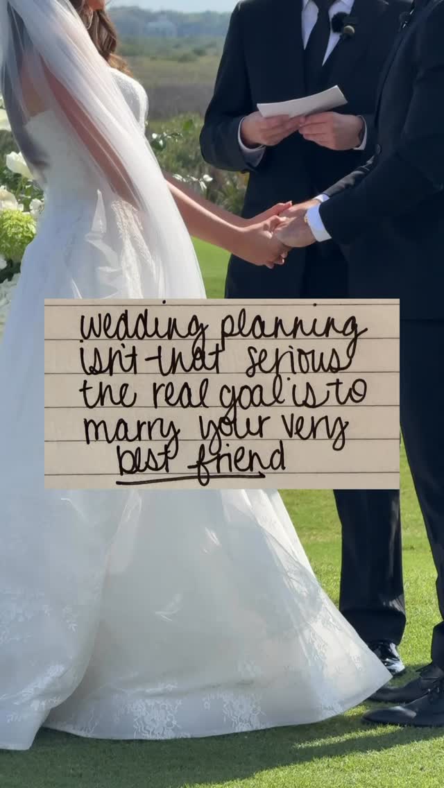 Wedding planning isn’t that serious... the real goal is to marry your very best friend.
That’s the part that matters most.
The love, the laughter and your person waiting for you at the end of the aisle.
We’ll handle the serious stuff - the timelines, logistics, and details — so you can stay focused on what the day is actually about: each other.
Www.ingoodco.events
#WeddingPlanning #BrideAndGroom
#WeddingReel #Weddinginspo #LoveStory