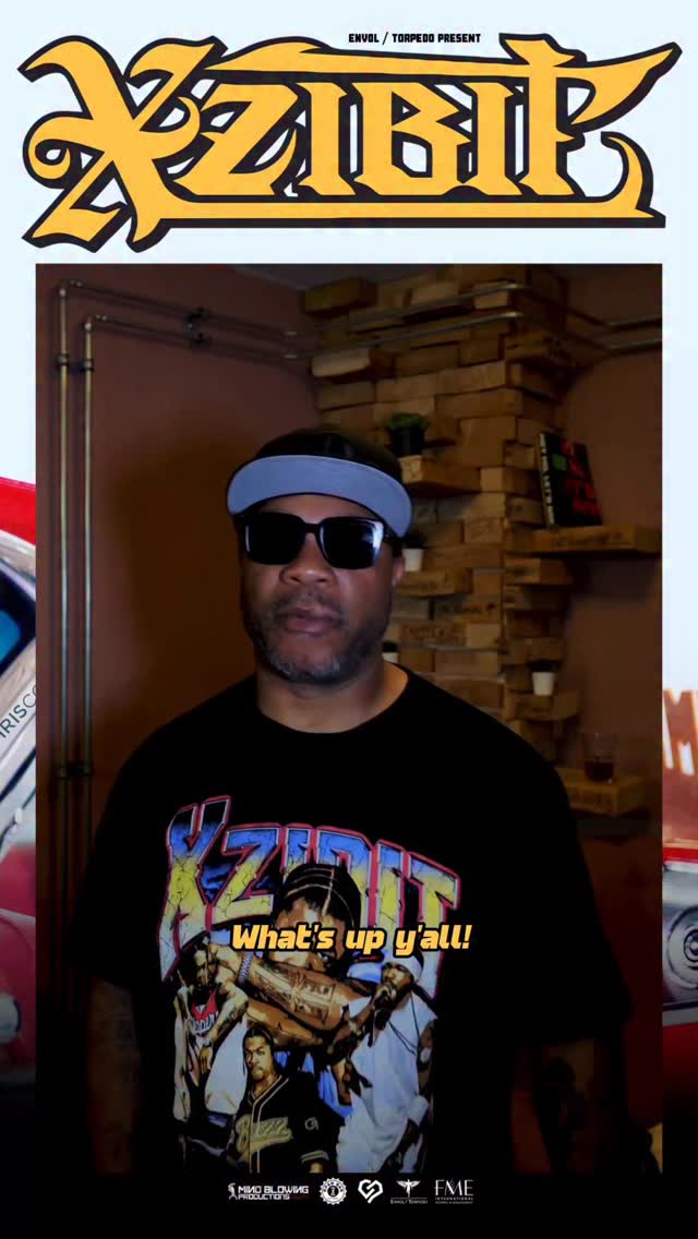 📹 A message from XZIBIT 👑🔥
Are you ready for THE KINGMAKER TOUR?
Catch XZIBIT & The Furnace Band live at Cabaret Sauvage for a special night in Paris!
Support acts:
EKLIPS & DRIVER
DJ ANTAR feat. FRERO 110GN
🎟️ Tickets available now on envolprod.com
✨ Surprise! Go to the link below for a special discount! (also in bio)
https://shotgun.live/fr/events/xzibit-live-paris?ids=1557239
📆 June 9
📍 Paris — Cabaret Sauvage
@xzibit
@realeklips @drivermc
#DJAntar @frero_110gn
@envolprod #blocosmusic_ent @frero_fmebooking
