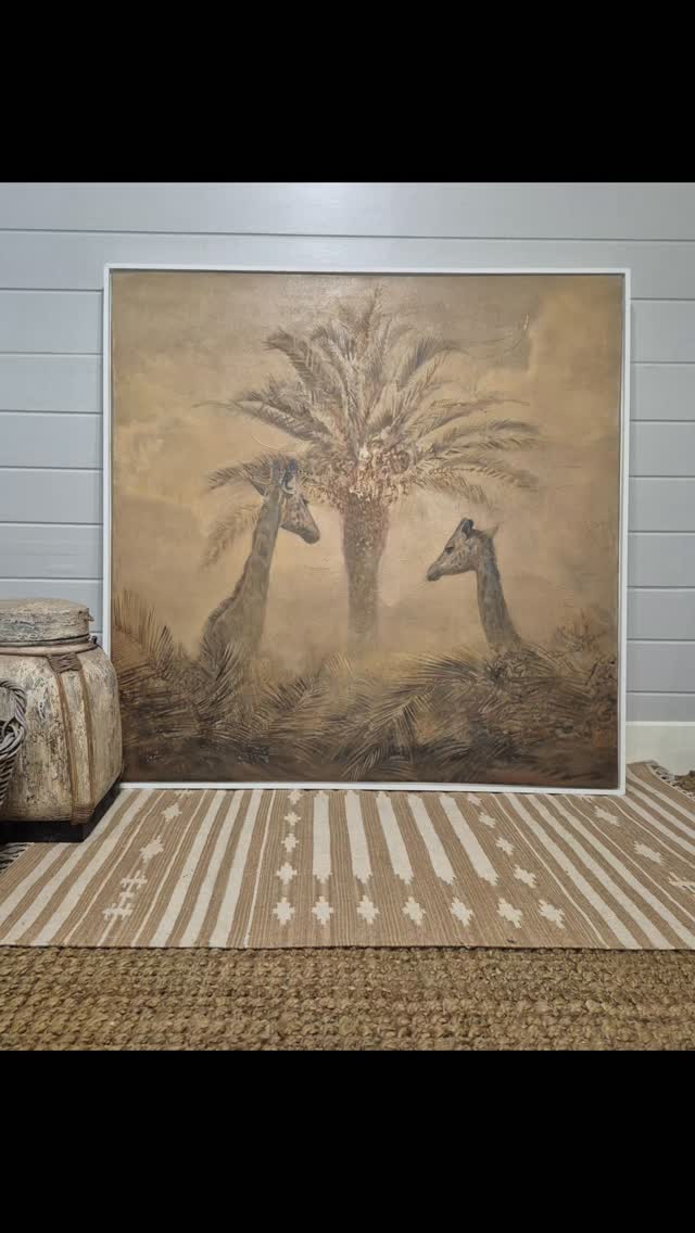 'Wandering in the shadows' Oil on Canvas, 52x52" Sold