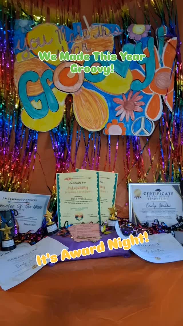 🏵☮️Celebrating a year of successful homeschool learning! We made this year GROOVY! Winding down our year to the final 3 week!
✌️Join the learning adventure! Get homeschool support, encouragement, resources, and fun straight to your inbox. Sign up for FREE at jwlearningadventures.com
🧡Learning is a lifelong adventure- let's make it a fun one!
#groovy#homeschool#awardnight#homeschoolwins#jwlearningadventures