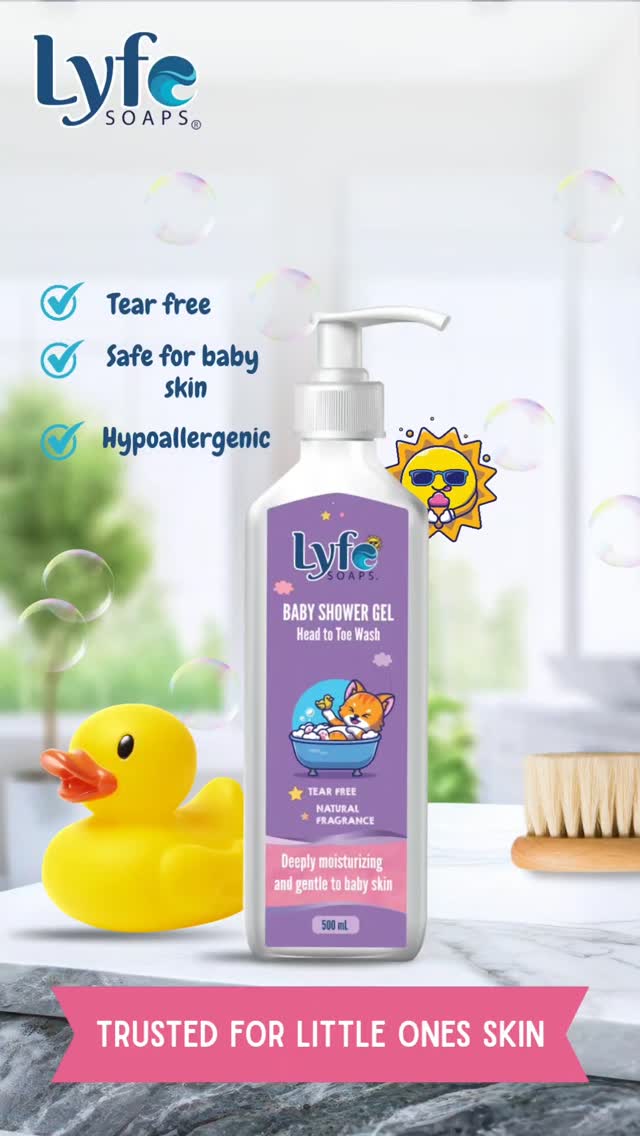 A mild, tear-free formula made to keep your baby’s skin soft, clean, and happily moisturized after every bath.
✨ Gentle on delicate skin
🛁 Rich, soothing bubbles
🌿 Made with skin-loving ingredients
💧 Keeps baby fresh all day
Because every cuddle begins with clean, happy skin. 💕
#Babyshowergel #lyfesoaps
#chagualyfesoaps #babyskincare