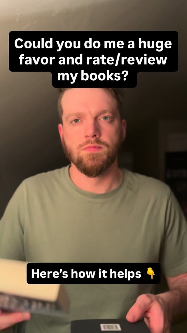 Leaving a quick rating on Goodreads and Amazon is actually crazy helpful! The one downside to going viral is a lot of people who aren’t your ideal reader will try and review your books, and it’s not always a great fit! I’d love to get more positive ratings out there, since every day I’m talking to people who enjoy these books 😊
These stories really aren’t typical thrillers, so it’s challenging to navigate through genre expectations to find the readers who are perfect for these books 😊 I am always eternally grateful for you all, and the generosity you’ve shown me ☔️
As for anyone who wishes my stuff was more “thrillery…” I have a new book coming very soon that might interest you 👀 🫢🤫
#bookstagram #thrillerauthor #thrillerbooks