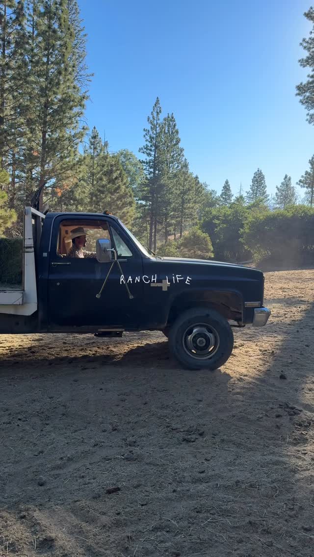 Mid week & we’re enjoying the ranch life! 🤠🐴🌲 Taking care of our horses, breathing in the fresh mountain air, and slowing down to enjoy the simple moments.