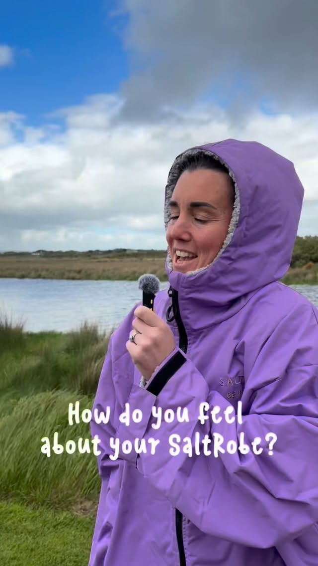 Our SaltRobes are the cosiest comfiest post swim attire… don’t believe us? Hear it from one of our customers 🎙️