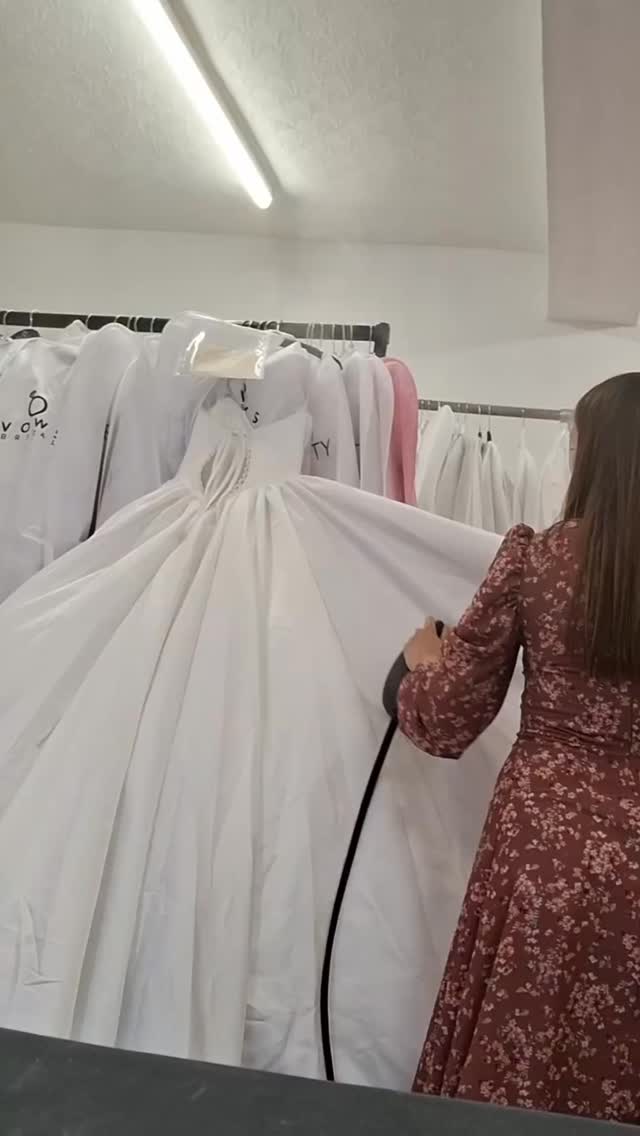 At Vows Bridal, your dress doesn’t just arrive… it gets the full VIP treatment ✨👰♀️
Every gown is professionally steamed, prepped, fluffed, and made picture-perfect ready for your special day. And trust us… steaming a delicate bridal gown is definitely not a quick job! Our professional steamer works her magic to make every layer look flawless 💫
The best part? It’s all included as part of our service 🤍
✨ Free dress storage
✨ Professional dress preparation
✨ No charge for storage bags
✨ Ready-to-go perfection for collection day
Because your bridal experience should feel just as special as the dress itself 💍
📍 Vows Bridal
57 Northgate, Wakefield, WF1 3BP
📞 07897 376737
Book your appointment here:
www.vowsbridal.co.uk/book-online
#vipservice #westyorkshire #yorkshirebride #bridetobeuk #wakefield