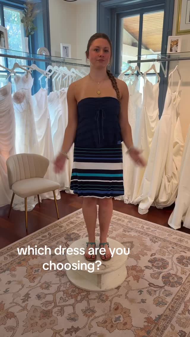 @maelyn_dodson6 is doing a two week career study here at Page Six! She is so excited and loves the beautiful dress selection! Here are her favs, let us know which one YOU’RE choosing!
#pagesixitshaute #skippackvillage #skippackbridalshop #bridaltrends