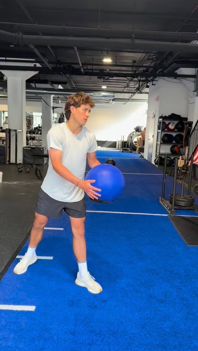 Main Focus Hex Bar DeadLifts:
It trains triple extension — the same hip, knee, and ankle drive you see in every sprint and jump. It bulletproofs the posterior chain, builds a stronger core than any ab circuit, and develops the kind of full-body force. No other lift gives you this much ROI production that translates directly to the Court.
Additionally accessory exercises include - Med Ball Serve + 1, Single ARM Rows And Pull Ups
Free Cameo from your truly. Making sure I can lift whatever my athletes do!!!