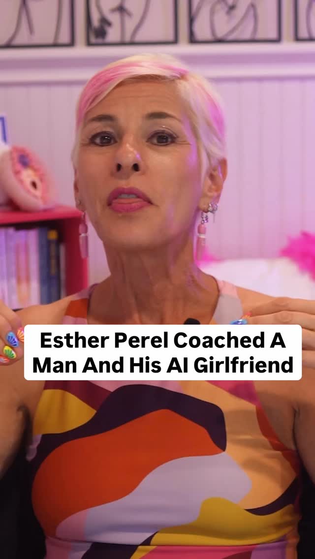 People aren’t just using AI for productivity. They’re building daily relationships with it. Morning check-ins. Emotional support through grief. Companionship after loss. Practice for social anxiety.
Esther Perel — one of the most respected voices on relationships alive — recently coached a man through his relationship with his AI girlfriend. That’s not a joke. That’s where we are.
And the technology isn’t staying in the “clearly fake” lane. The line between artificial and lifelike is blurring fast — in voice, imagery, and now adaptive AI that learns and responds to you.
Is this connection? Coping? Something we don’t have language for yet?
Full episode wherever you get your podcasts. Link in bio!