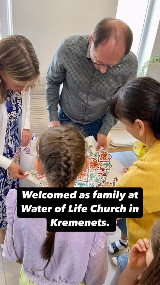 We had such a beautiful time sharing fellowship with the people of Water of Life Church in Kremenets. @wofl.ministries - Thank you @alexey.radchuk for the opportunity to serve your people and share this Sunday with you and your people. #missionpartners #missions #community #partnership #faithinaction #sundays