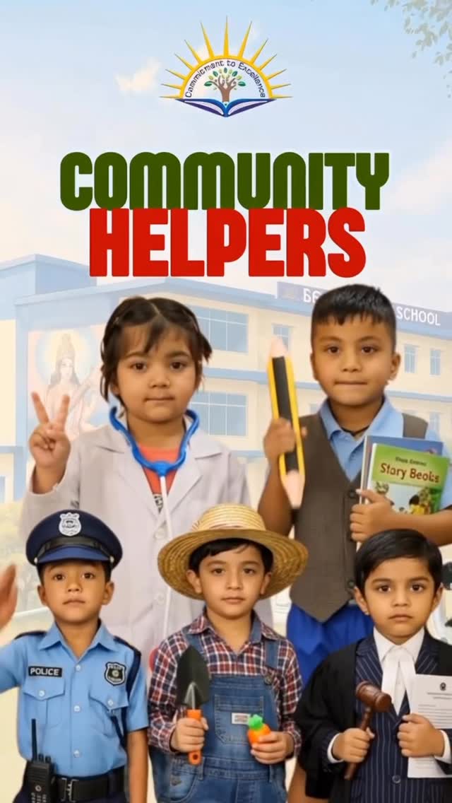 Growing up with gratitude and respect ✨
A special day dedicated to the community helpers who keep our world moving with care and dedication. 🙌😇
.
.
#communityhelpers #education #school #student #learning