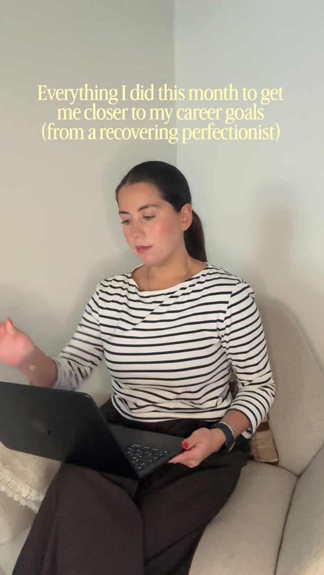 Career goals as a recovering perfectionist, what actually moved things forward for me this month:
🤗 Posting on trial reels without overthinking it, because getting my message in front of the right women matters more than it being perfect
🤗 Shooting my shot with a podcast I’d love to be featured on, because sharing my message on a bigger stage is something I’m actively working toward and the worst they can say is no
🤗 Noticing that @simpleskin commented on one of my posts, a small moment but one that reminded me that building something visible can open doors you weren’t necessarily expecting
🤗 Working in my business mentorship this month and getting clear on what I want my community to look and feel like and what I want the women inside it to take away. Sometimes the most important task is committing to the vision before you have the how figured out
Progress over perfection (even if sometimes you have to check in with old habits! 😂)
What’s been moving things forward for you this month? 👇
#recoveringperfectionist #careergoals #careercoachforwomen #lifebydesign #pivotpoint