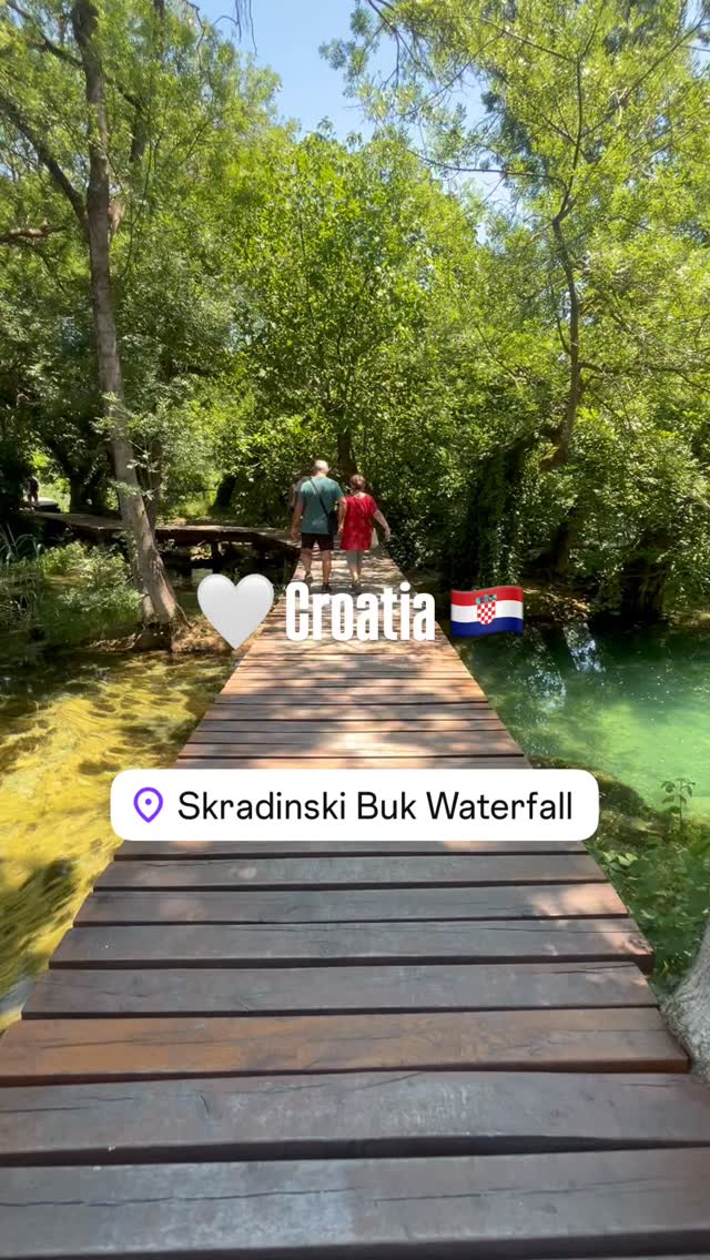Absolutely the most beautiful paradise I’ve ever seen.#croatia #krkanationalpark #skradinskibuk #roskislap #paradise
