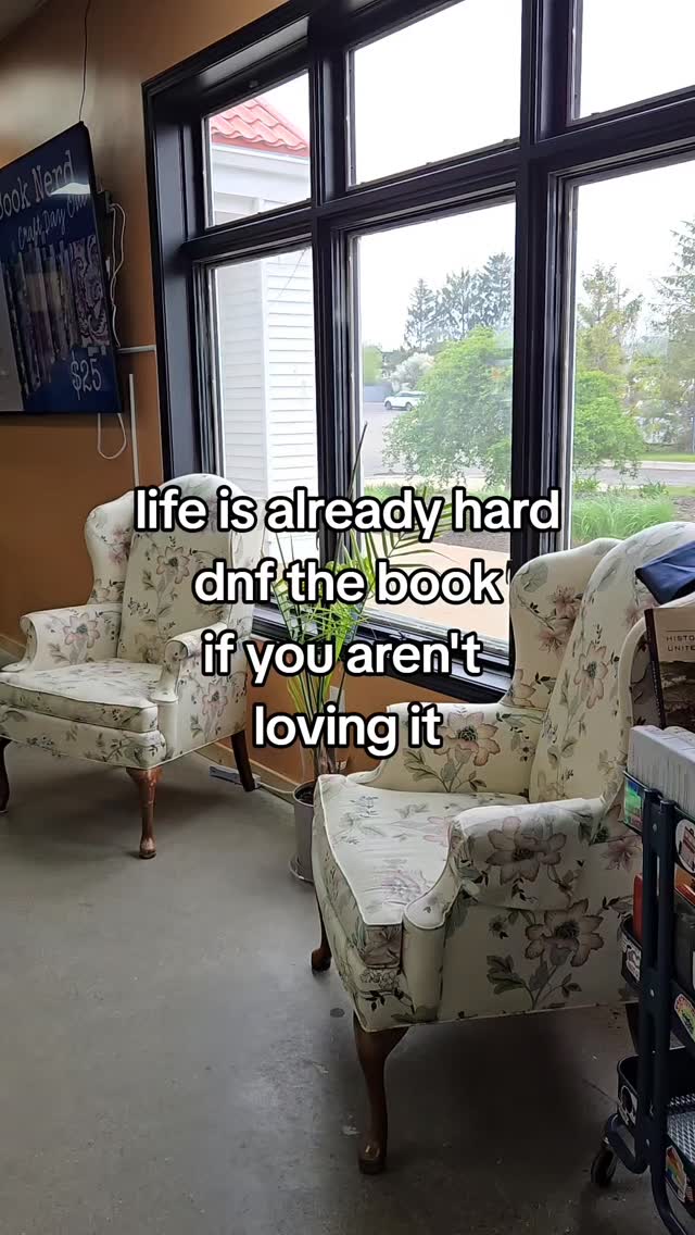 Your English teacher won't know, you don't have to do a report on it, and your book club just wants to hang out with you. This bookshop is pro-DNF.