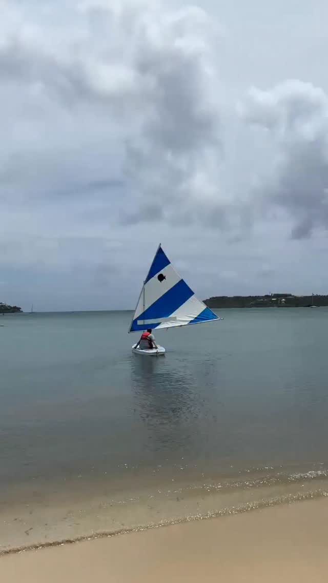 It has been 30 years since he last sailed. Go, Alex!