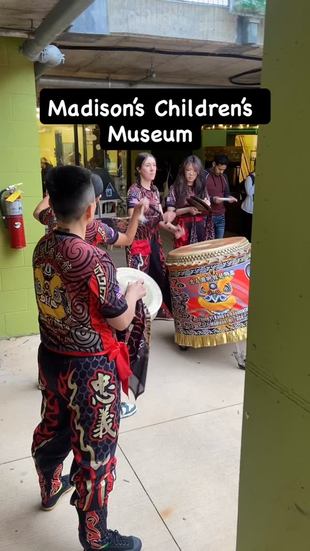 Had a great time at the always wonderful Madison Children’s Museum! Thank you for having as part of the awesome line up celebrating AAPI Heritage Month! #childrensmuseum #madisonwi #liondance #kungfu #aapiheritagemonth