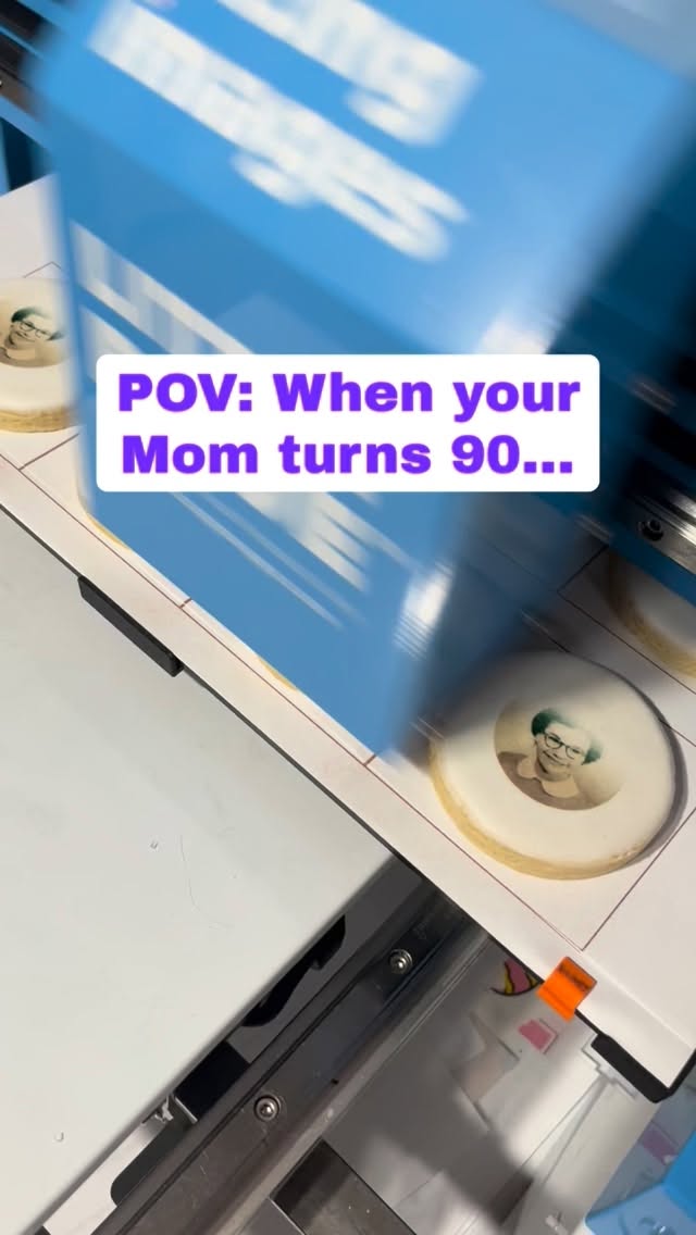 Happy 90th Birthday to my Mom!!
When you see her reaction, you will understand why I am so passionate about what I do. I know it’s just flour, sugar, eggs, and some other ingredients, but to me, it’s the memory, the impression, and the joy that it brings to my loved ones.
Moments like these fill my heart and I absolutely love what I do.
Thanks to my family who put together such a wonderful celebration for our mother, Marietta. Happy 90 years around the sun and here’s to many more!
#snarkysweetcakechick #icingimagesblueprinters