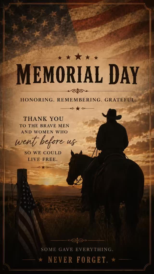 And maybe that’s part of why characters like Beth & Rip resonate so deeply with me and others… loyalty, sacrifice, grit, and standing your ground no matter the cost.
Hug your people a little tighter this weekend. 🤎🇺🇸
#MemorialDay
#NeverForget
#DuttonRanch
#ThankYouForYourService
#American