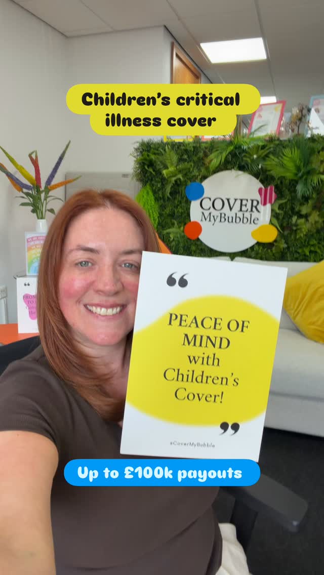 “Peace of mind with Children’s Cover” 💗🌈
What many people don’t realise is that when a child is diagnosed with a serious illness, the financial impact can hit families incredibly hard alongside the emotional stress.
It’s not just the diagnosis parents are dealing with…
It can also mean:
❌ time off work
❌ lost income
❌ travelling to specialist hospitals
❌ parking costs
❌ overnight stays
❌ extra childcare for siblings
❌ increased household costs
❌ adapting everyday family life during treatment & recovery
Children’s Critical Illness Cover can provide a payout to help families financially whilst they focus on what matters most — their child 💗
Many policies can include child-specific conditions such as:
✨ Cerebral Palsy
✨ Cystic Fibrosis
✨ Muscular Dystrophy
✨ Spina Bifida
✨ Bacterial Meningitis
✨ Type 1 Diabetes (with some insurers)
✨ Blindness
✨ Deafness
✨ Cancer
✨ Serious brain injury
Every insurer and policy is different, which is why getting proper advice matters 👀
Because when families are going through one of the hardest times of their lives… financial support can make a huge difference 💗🌈
#ChildrensCriticalIllness #ChildrensCover #FamilyProtection #LifeInsuranceUK #CoverYourBubble