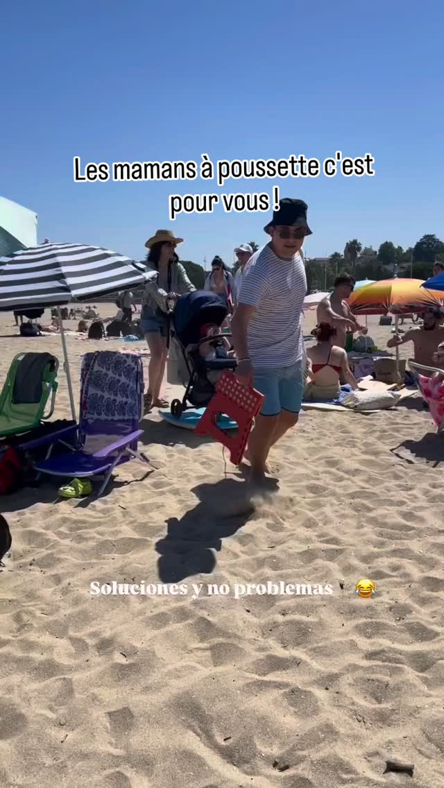 Pas de problème, que des solutions ! 🔥🔥
N'oubliez pas la crème solaire, le chapeau, les anti UV ! 😊