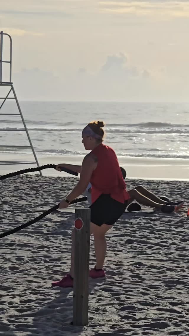 There is just something different about training on the beach. 🌊☀️
Our new bootcamp location at Peter's Point Beach has been AMAZING and this morning definitely turned up the heat.
The sand adds a whole different challenge in the best way possible. More muscles working, more calories burned, better balance, stronger legs, and somehow it just makes workouts more fun. Every class feels like therapy and training combined.
I am seriously loving this new spot and the energy everyone is bringing. 🔥
If you have been thinking about trying a class, this is your sign. Come train with us, meet an awesome group of people, and start your day feeling strong. All fitness levels are welcome.
Message me or comment "BEACH" if you want to join us for a class! 💪🌴