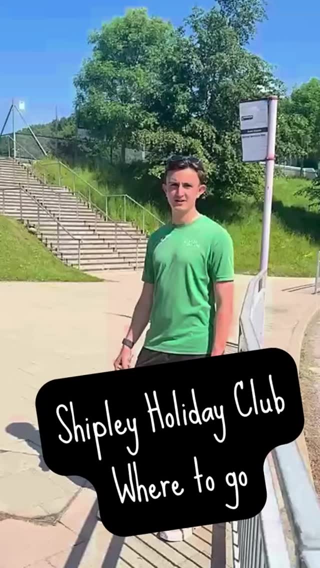Are your children joining our Shipley Holiday Club at Titus Salt School this week? We know new venues can be hard to find, so let camp lead James show you the way!