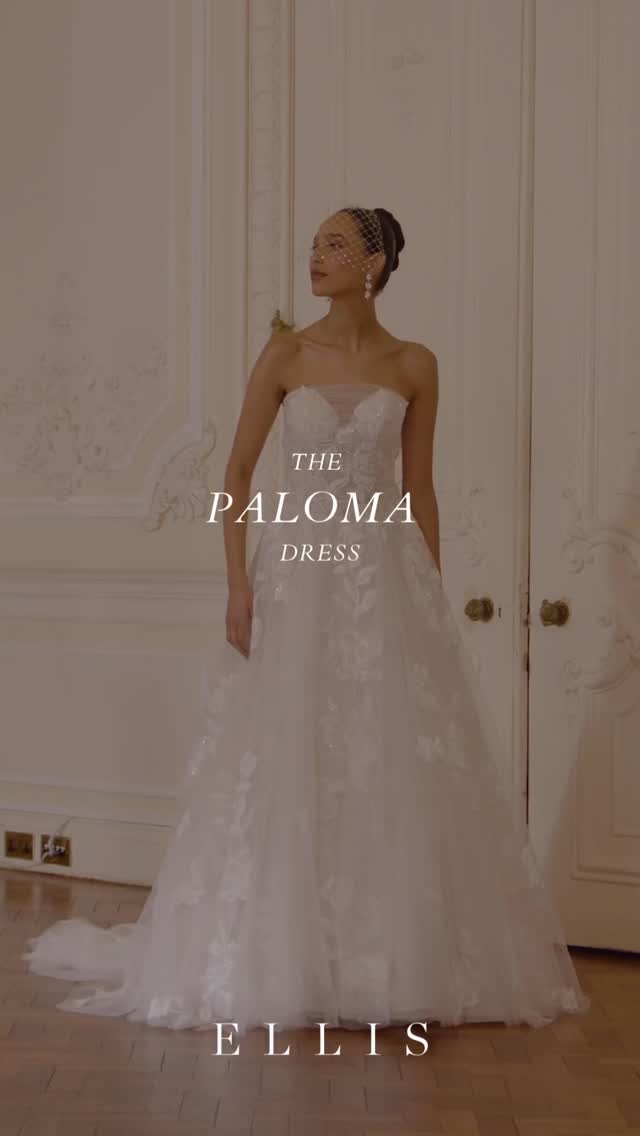 Beautiful Paloma by Ellis Bridals 🖤
This stunning dress is available in champagne (pictured) or ivory 🖤
With its gorgeous dropped waist and lace detail, what’s not to love! 🥰
Available in the boutique now 🖤
#ellisbridals #yorkshirebridalboutique #sheffieldbridalboutique #sheffield #engaged