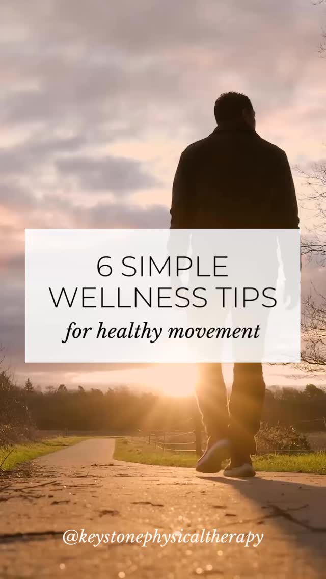 💙 Healthy movement doesn’t have to be complicated.
Small daily habits can make a big difference in how you move, feel, and function. Whether you’re recovering from an injury, staying active, or simply looking to improve your overall health, these simple wellness tips can help keep you moving in the right direction.
Which tip are you working on this week? Let us know below! 👇
#KeystonePT #HealthyMovement #WellnessTips #MoveBetter #FeelStronger