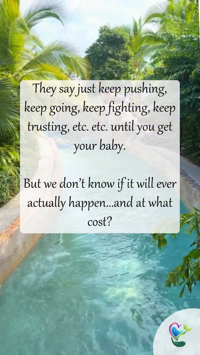 I think this a shadow side of the fertility world and our society. Everyone is like keep pushing, keep going, don’t give up. But honestly, at what cost?
💙Losing your marriage?
💙Ruining your sex life?
💙Straining your friendships?
💙Putting your body through extreme physical pain?
💙Being in debt forever?
💙Losing yourself completely?
💙Becoming super anxious, depressed, isolated, alone, and traumatized?
💙Not being able to fully focus on your career?
💙Living in the past or future, and not the present moment?
💙Having a religious, spiritual, or existential crisis?
💙Feeling like your body isn’t your own anymore?
💙Constant decision fatigue?
💙Being triggered daily?
I am sure it is worth it if you are successful, but for some people the costs start to add up, and it makes you question are all of the costs worth something you don’t even know will happen?
I know I’m not the only one thinking about all of this. If you want to chat I’m here.
🏝️ Schedule a free 30 Minute Discovery Call link in bio.
#fertilitysupport #fertilityawareness #infertilityawareness #fertilitycoach #ivfcommunity