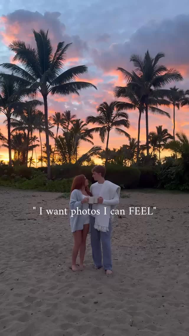 Morning coffee at sunrise. ☕️
.
.
🏷️ Hawaii, sunrise, Hawaii photographer, couple photographer, elopement photographer, sunrise Hawaii, destination photographer, engagement photographer, Kauai photographer, cinematic photographer