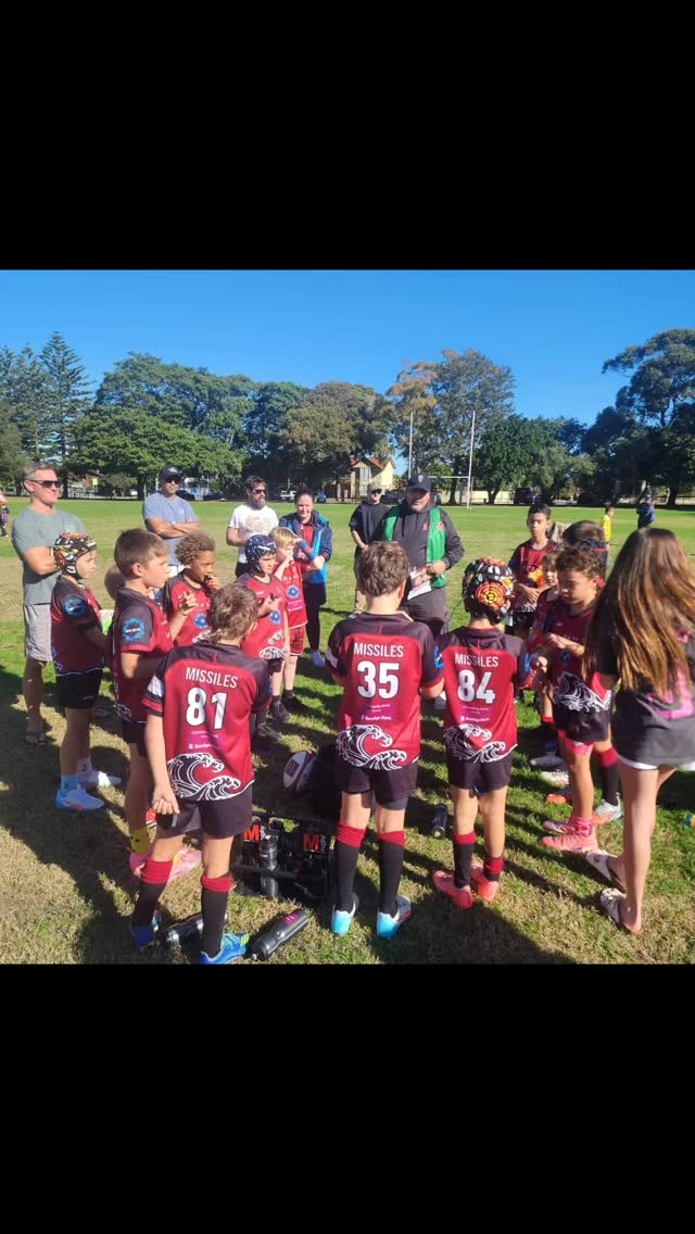 U9s Red β₯οΈ
What an amazing game to watch!
The boys came together, played in their positions and the result speaks for itself.
We're seeing our less confident boys find their courage to run the ball and score.
Our power houses made the yards, our half back was quick to clear the ball and our backs spread it wide like pros bringing it home.
Big thanks to Leroy, our u8 who stepped up to play with us.
Congratulations to our joint Players of the Day - Kade our winger and Christian our powerhouse. Job well done!
Let's go Missiles! πβ€οΈπ€
#missilesfamily #minisrugby #letsgomissiles #saturdayrugby @randwickrugbyjuniors