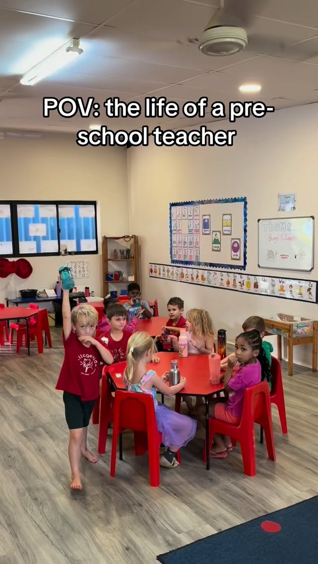 The life of a pre-school teacher: chaos, giggles, snack crumbs and endless energy but we wouldn’t have it any other way ❤️🫶🌈
#VillageKidz #EdenVillage #SaltRock #LoveNorthCoast #LifeOfAPreschoolTeacher
