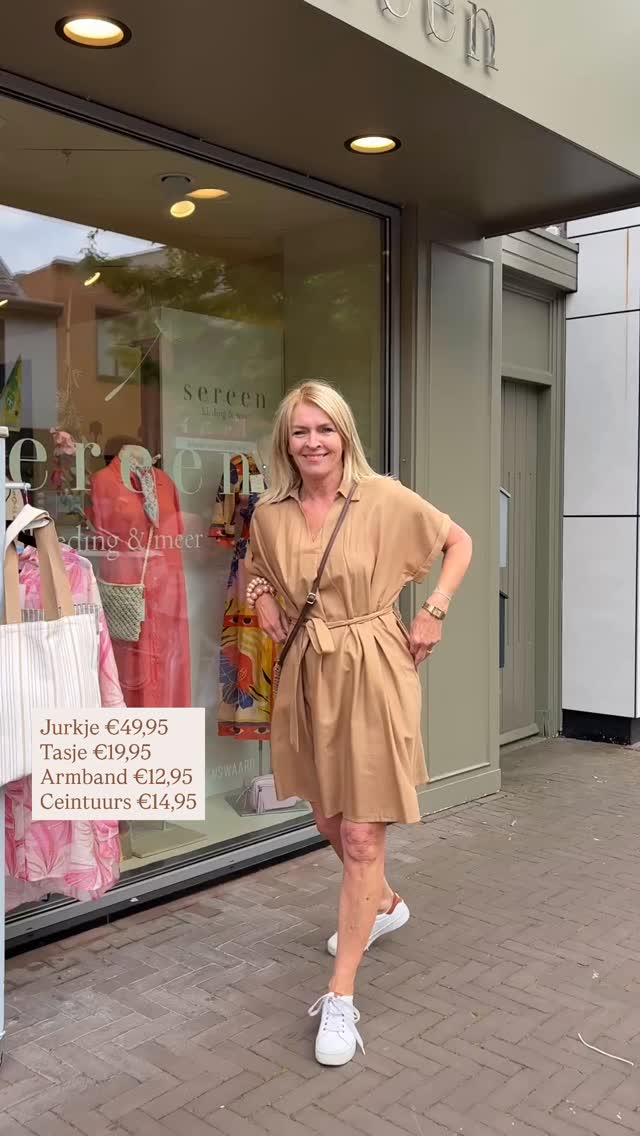 Heerlijk jurkje!
#sereen #damesmode #valkenswaard #valkenswaard #fashion