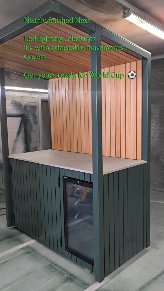 Bring the party outside 🍻🔥
Our bespoke outdoor bars are built to turn your garden into the ultimate entertaining space. Handmade with premium materials, modern finishes, and designed to stand out all year round.
Next to finish the project
Tv
Led lighting
Covers
These are flat pack for easy installation no crane required.
Perfect for summer nights, family gatherings, and weekend drinks 🍹
✔️ Bespoke designs
✔️ Built for outdoor living
✔️ Premium timber finishes
✔️ Made in the UK
Who’s having the first drink? 👀
#OutdoorBar #GardenBar #OutdoorLiving #GardenDesign #BespokeBuild GardenInspo HomeBar LuxuryGarden OutdoorEntertaining GardenGoals ModernGarden HandmadeUK BackyardBar OutdoorKitchen GardenProjects