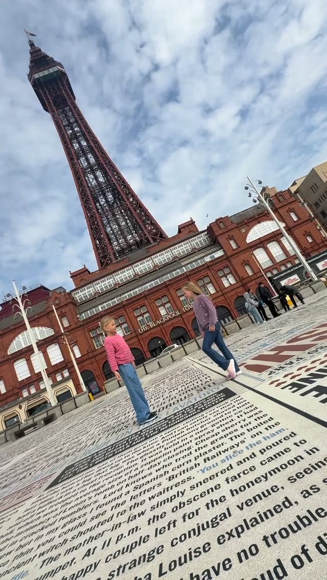 Dancing in Blackpool for the first time for our your dancers ❤️ @theopenworlds #blackpooltower @dansstudiomagic