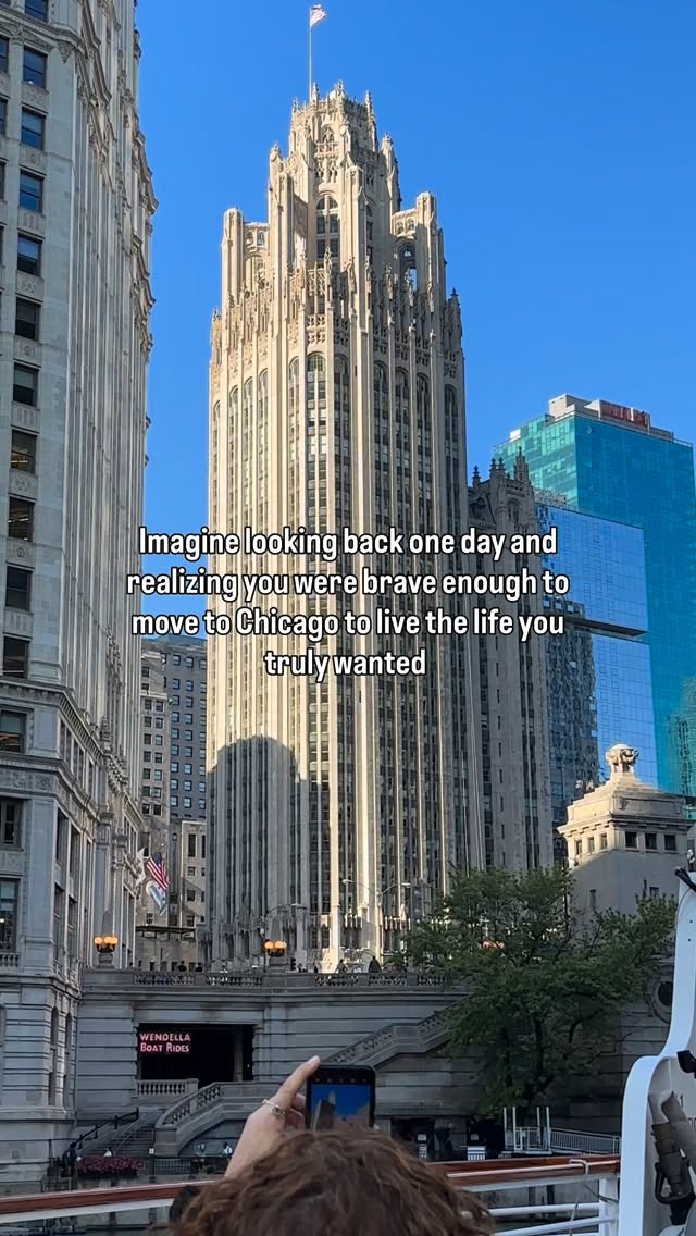 Imagine looking back one day and realizing you were brave enough to move to Chicago to live the life you truly wanted.
People have opinions about Chicago before they ever live here.
Too cold. Too dangerous. Too much.
And then they move here. And they stop explaining it to people who haven’t.
The architecture alone. The neighborhoods that feel like entirely different cities. The food scene that nobody talks about enough. The lake that looks like an ocean on a good day.
Chicago does not try to impress you. It just does.
If you have been thinking about relocating to Chicago, moving to Chicago from out of state, or figuring out which Chicago neighborhood is the right fit for your lifestyle, comment GUIDE and I will send you my Chicago neighborhood guide so you can start figuring out where you would actually land here.